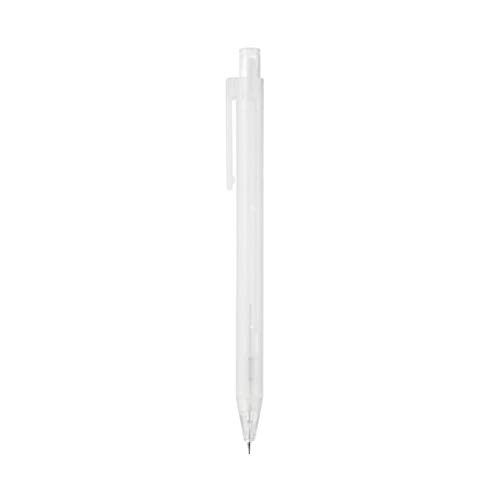 Muji Polycarbonate mechanical pencil (with rubber grip), 0.5 mm WHITE 