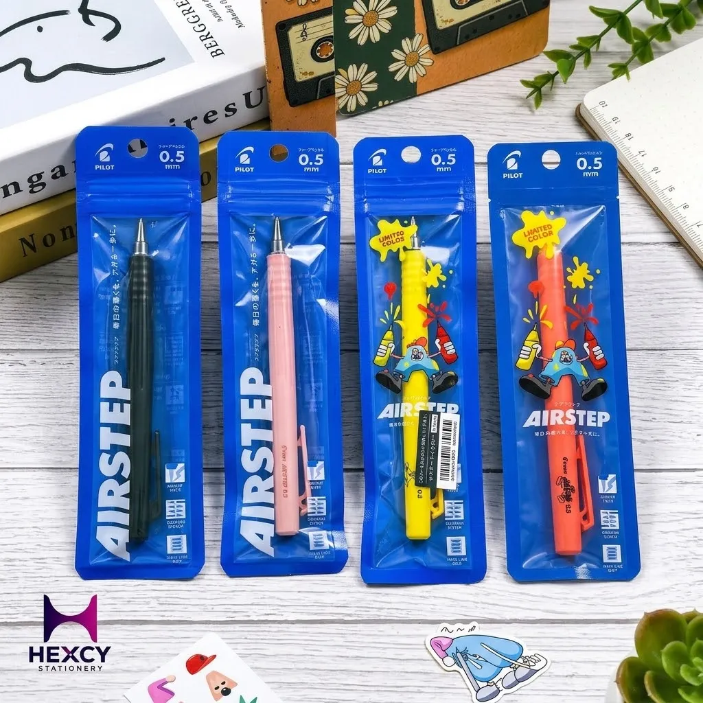 [HAS-15-DKP] PILOT Mechanical Pencil Air Step 0.5mm (Pink)