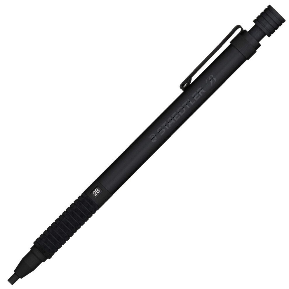 [925 35-20B] STAEDTLER 35-20B Mechanical Pencil, 0.08 inch (2 mm), All Black