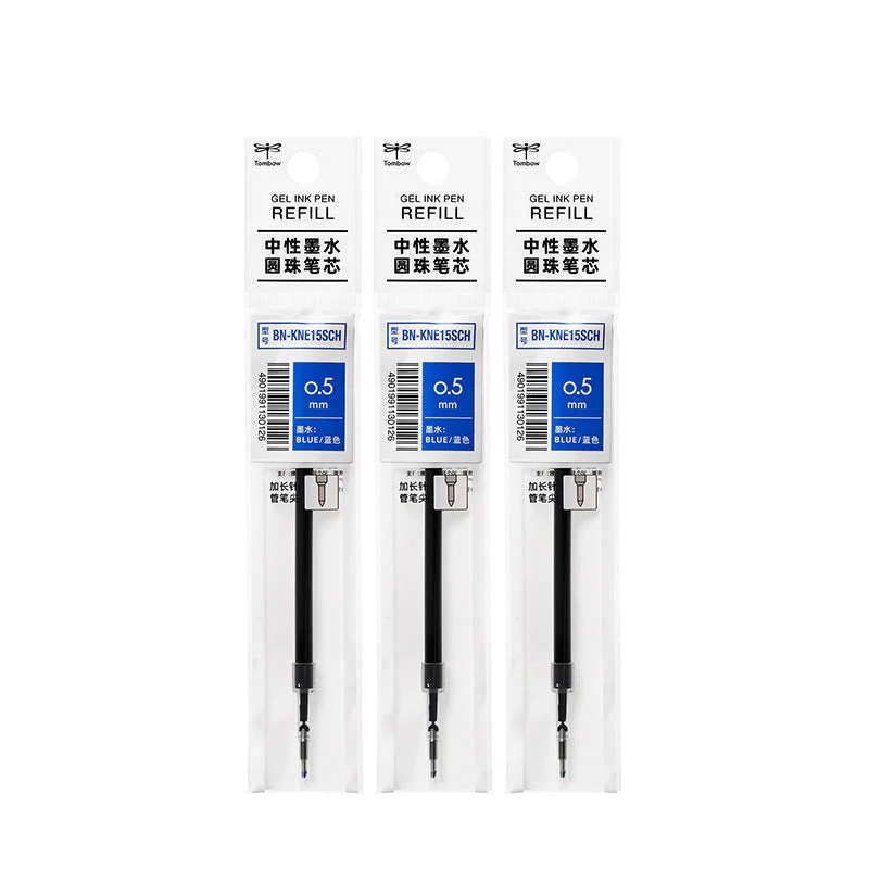 [BN-KNE15] Tombow Water-Based Gel Pen Refill, 0.5mm  (BLUE)