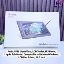 Artisul Liquid Tab, LCD Tablet, IPS Panel, Liquid Tab Mode/Plate Tab Mode, Compatible with Mac/Windows, LCD Pen Tablet, 15.6 Inch (Artisul D16)
