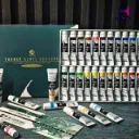 Turner acrylic gouache 24 colors set school by Turner color