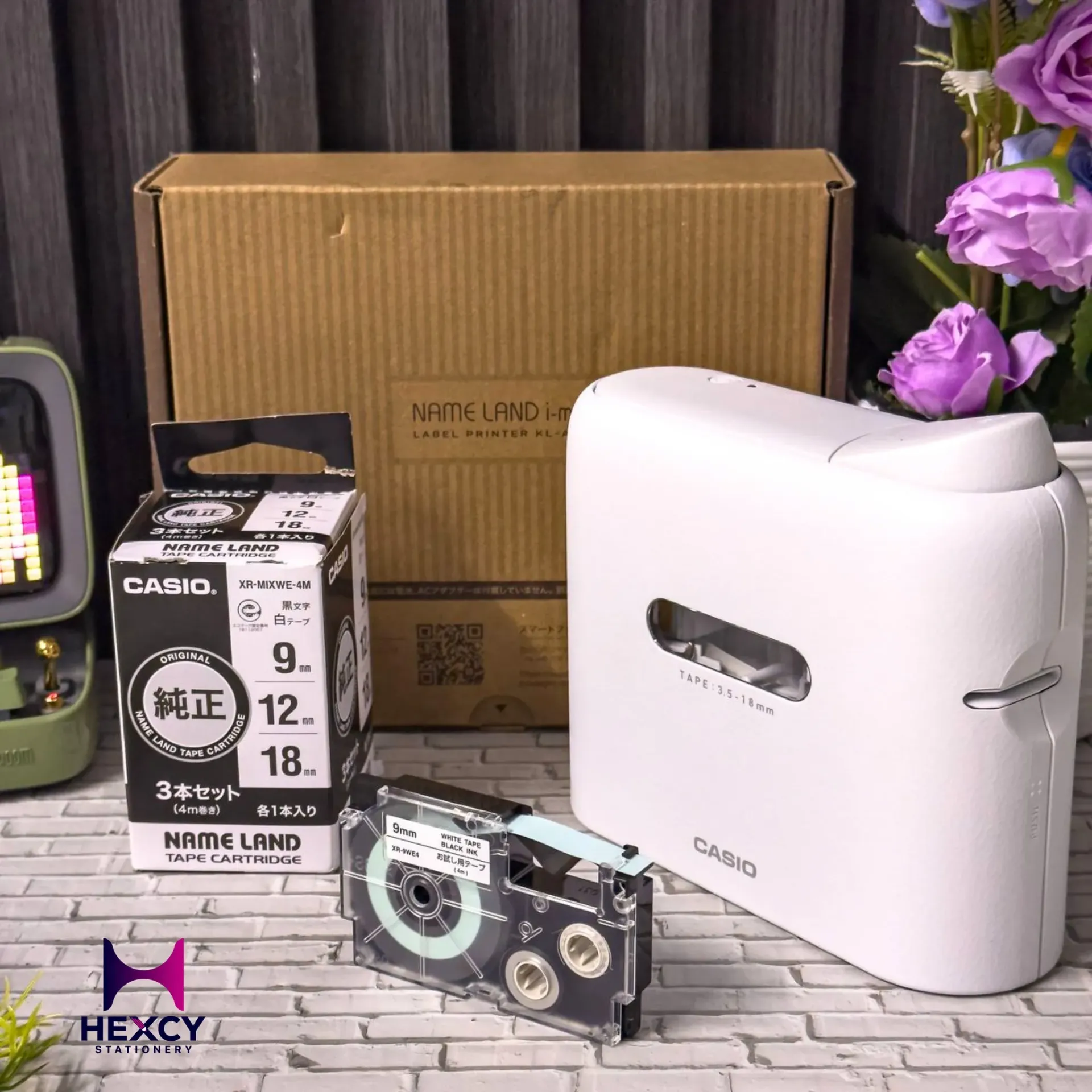 CASIO Label Writer NAME LAND i-ma for Smartphone Dedicated KL-SP10 Main Unit Only KL-AZ1 (3.5mm-18mm width)