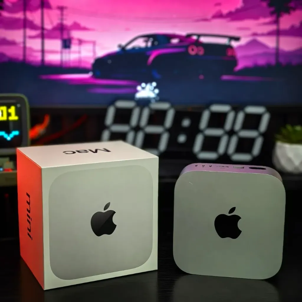 [A3238] Apple 2024 Mac mini with M4 Chip with 10-Core CPU and 10-Core GPU Desktop Computer: Designed for Apple Intelligence, 16GB Unified Memory, 256GB SSD Storage