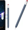 NIUTRENDZ Classic Hex Case Cover Compatible with Apple Pencil 2nd Generation and Apple Pencil Pro, Support Magnetic Charging and Double Tap (Midnight Blue)