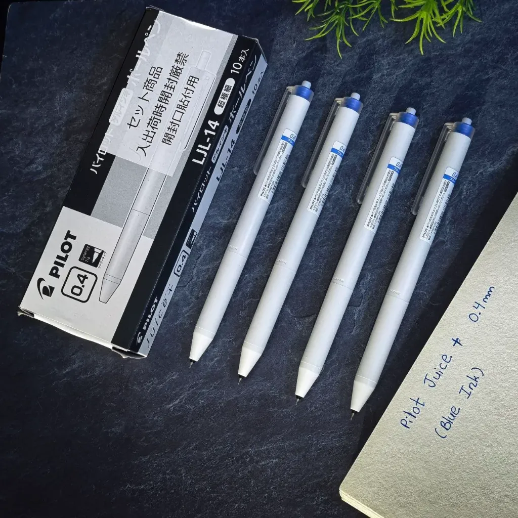 [LJL-14-L] PILOT 10LJL14B Juice Plus Gel Ink Ballpoint Pen, 0.4mm B,Smooth Writing (BLUE)