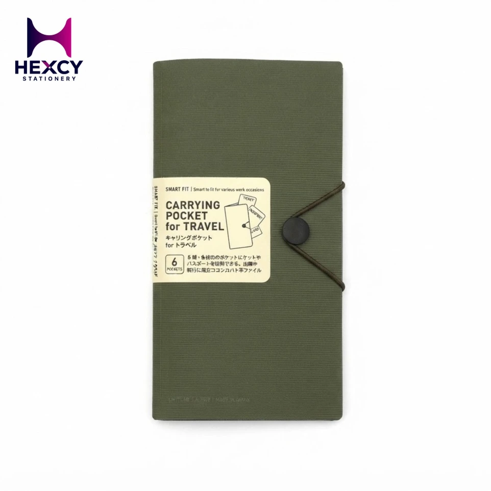 Lihit Lab Card Passbook Case Carrying Pocket for Travel