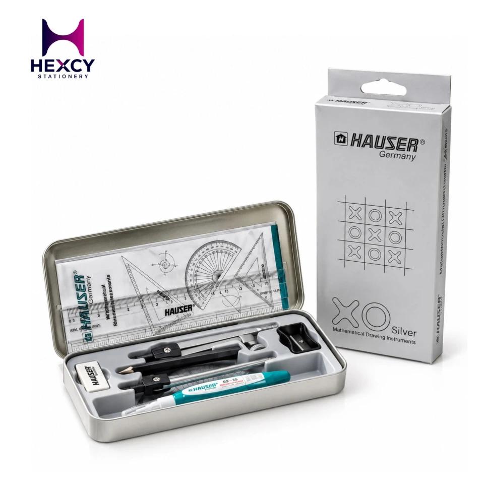 [HA20276] Hauser XO Silver Geometry Box
