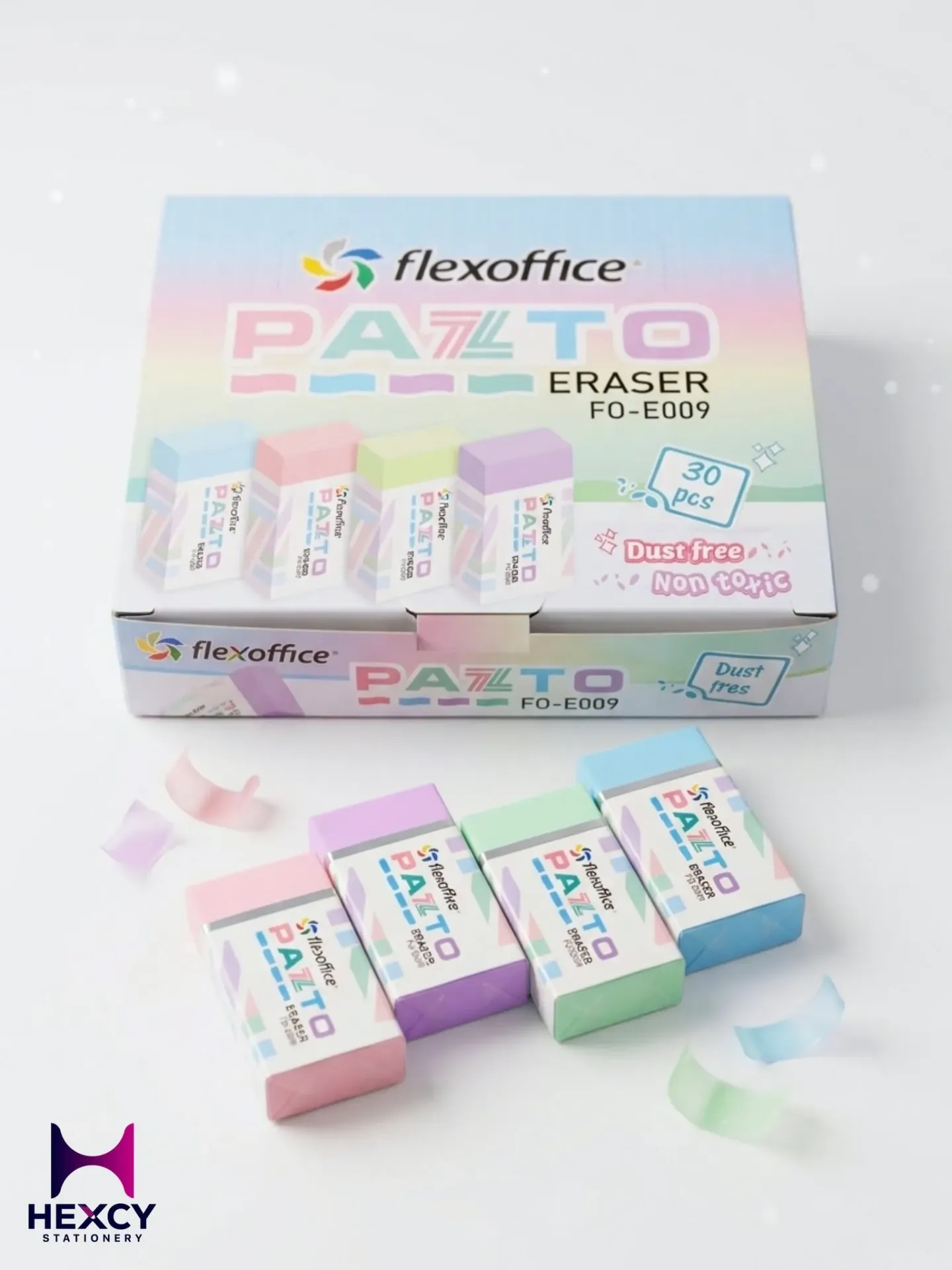 [FO-E009] PAZTO E-009 Eraser 4col