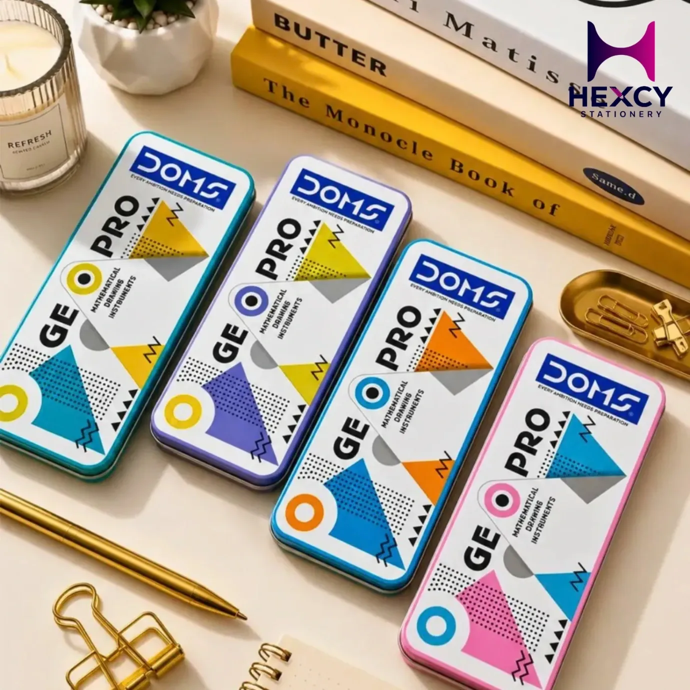 [80175] DOMS GeoTron Mathematical instrument Box