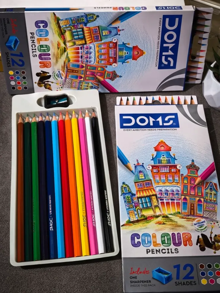 DOMS Full Size Colour Pencil 24 Shades