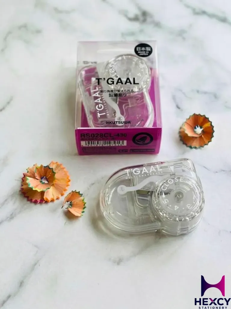 [RS028CL-430] Kutsuwa HiLINE Pencil Sharpener Togaru Clear RS028CL
