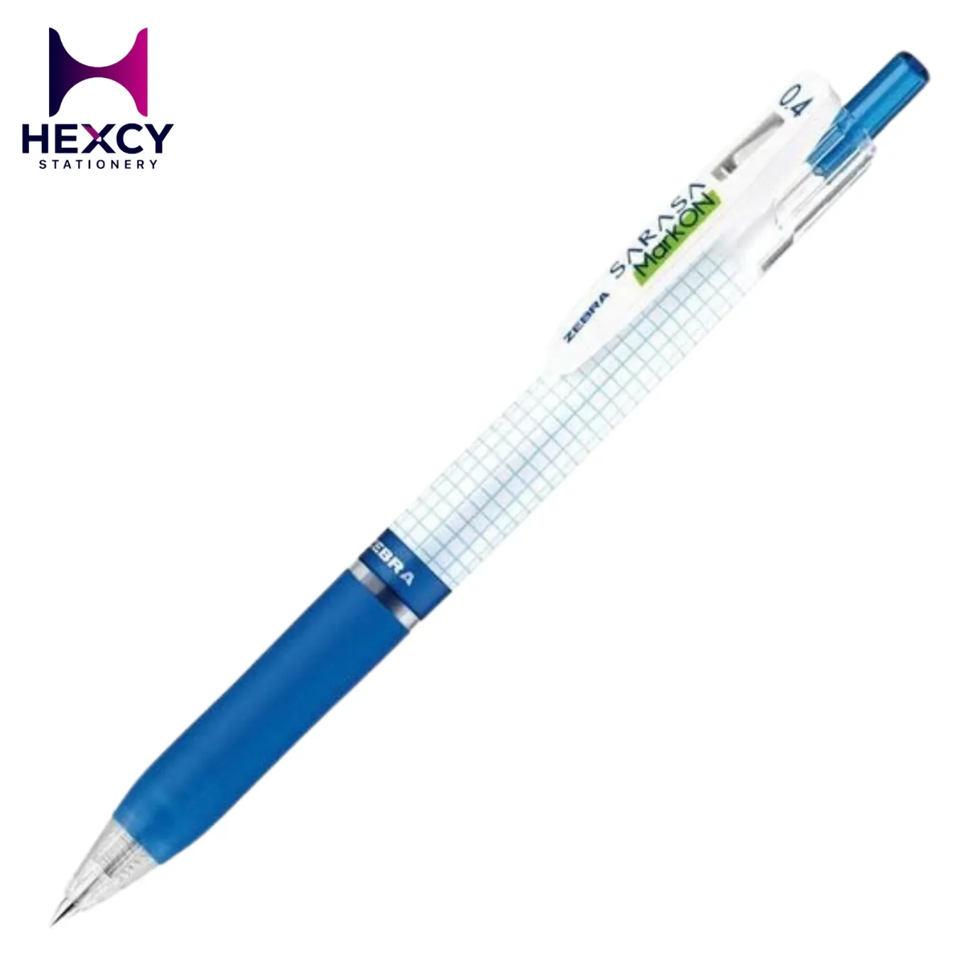 Zebra Sarasa Mark On Gel Ballpoint Pen, 0.4