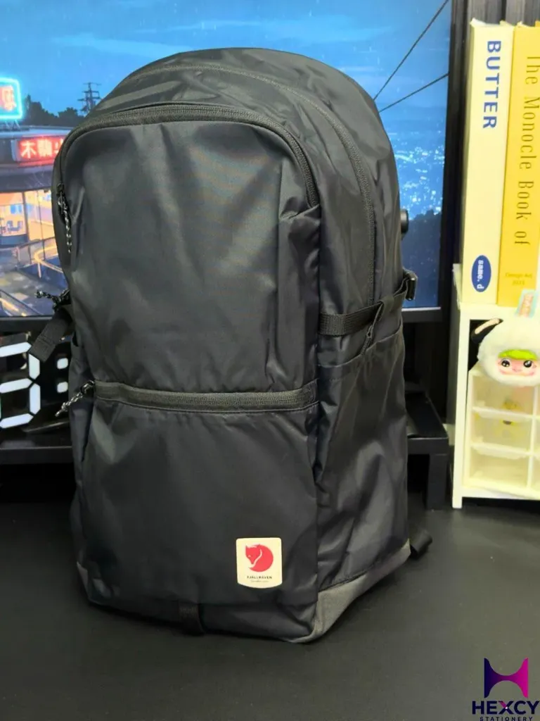 [F23200330] Fjallraven 23200330 High Coast Backpack 24 Lightweight, Black