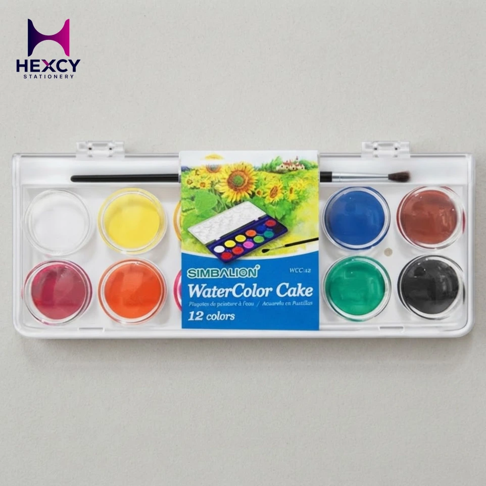 Watercolour Cake WACO-C001 12 col tray