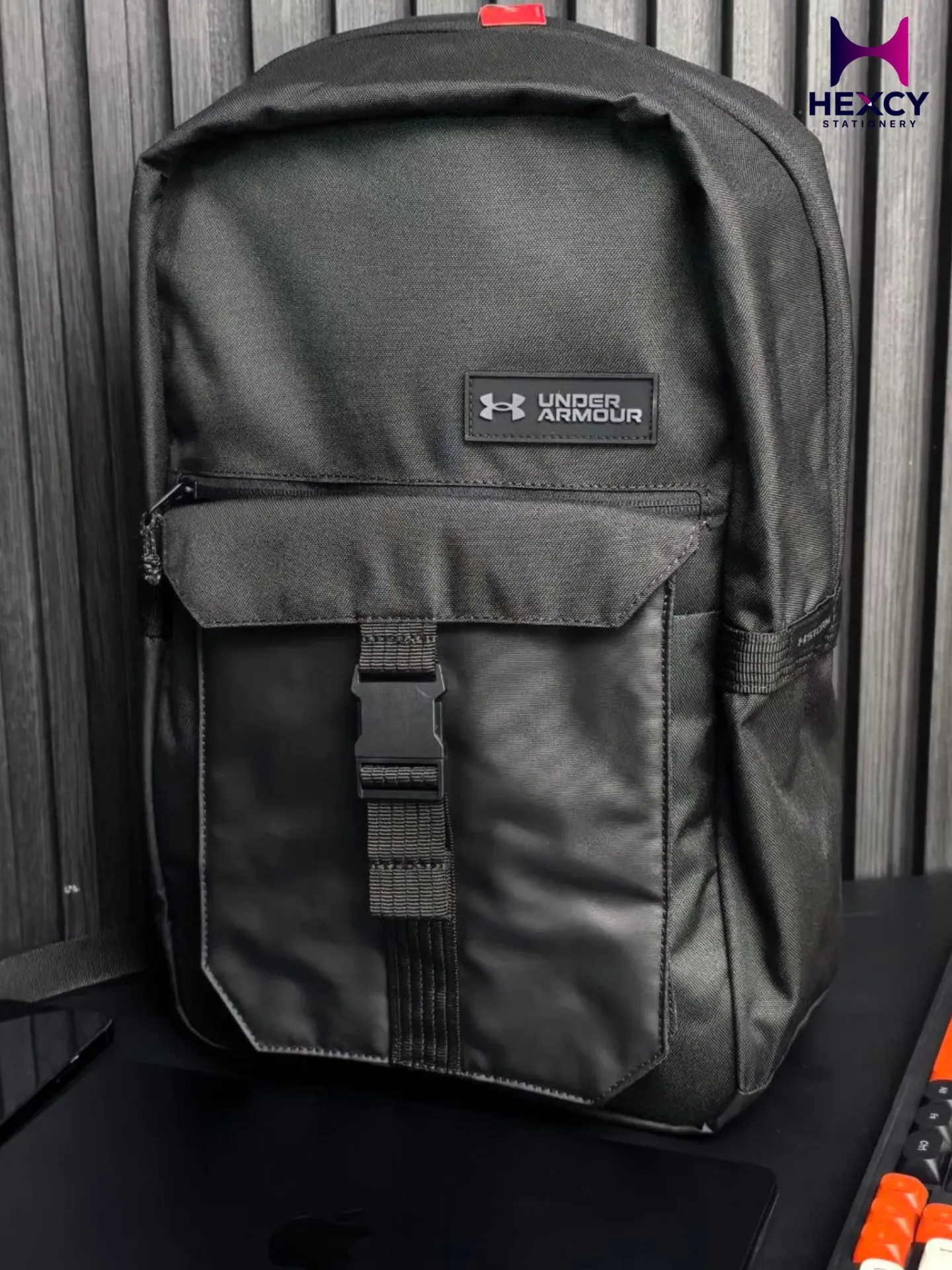 Under Armour UA Triumph Campus BP Black/Black/White One Size