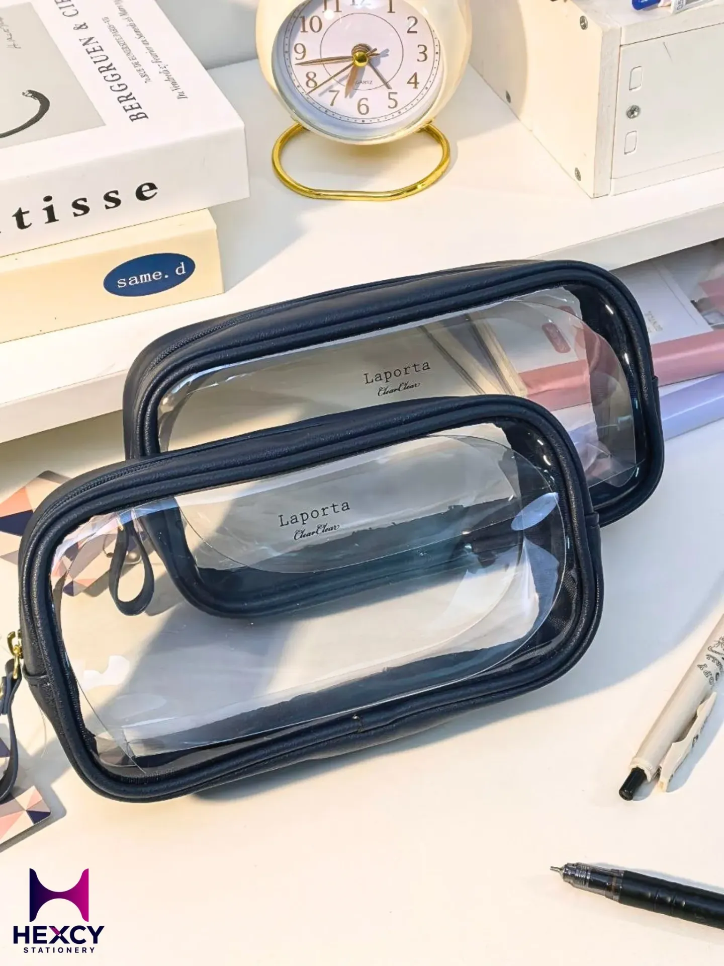 [LA-6360] Laporta Pen Pouch (Navy)