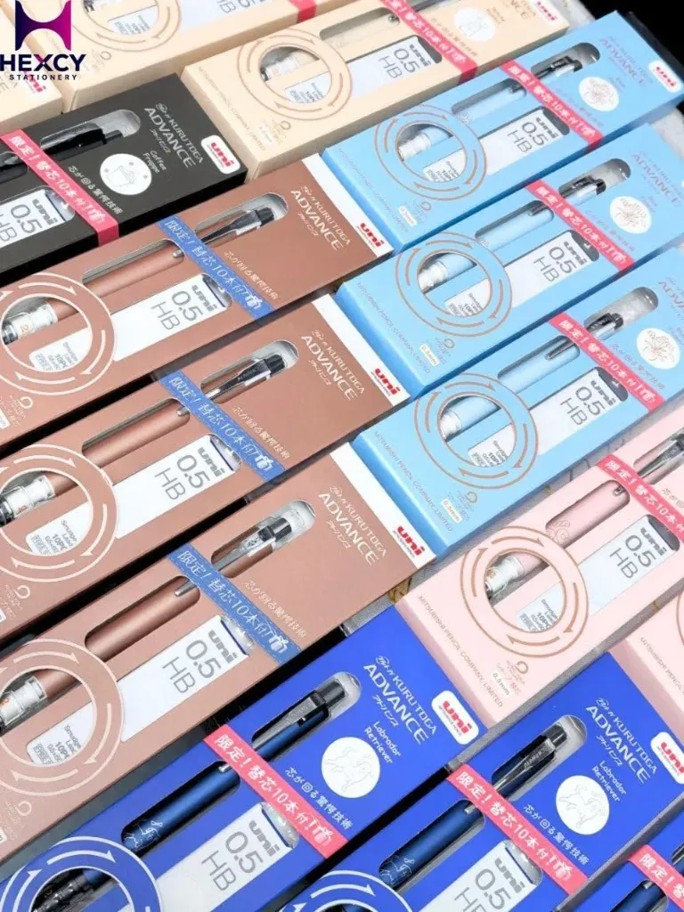 [SU M5-559/RAB] Uni Kurutoga Advance Pencil(0.5) With Leads (Rabbit)