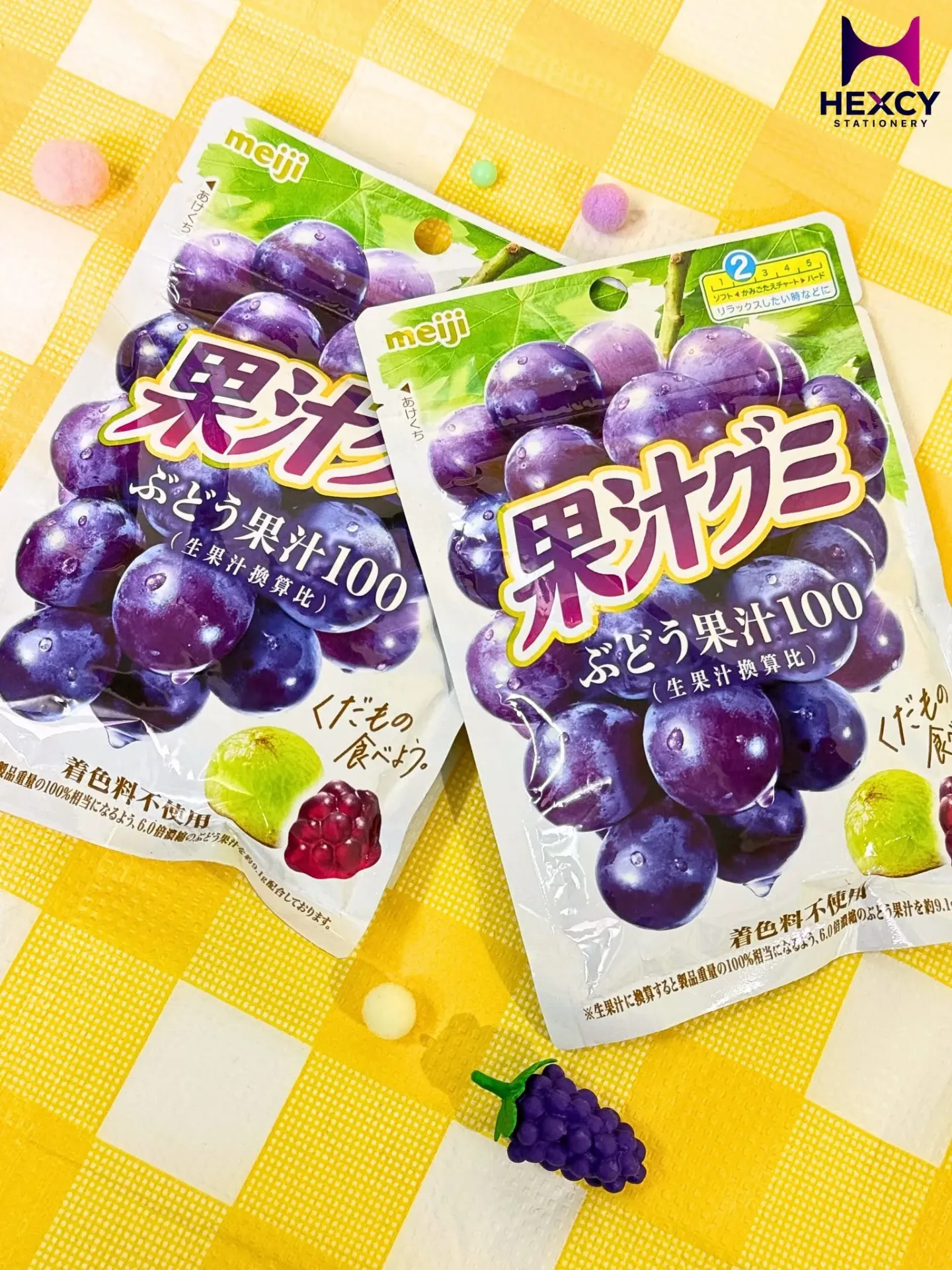 Meiji Gumi Grape 54g