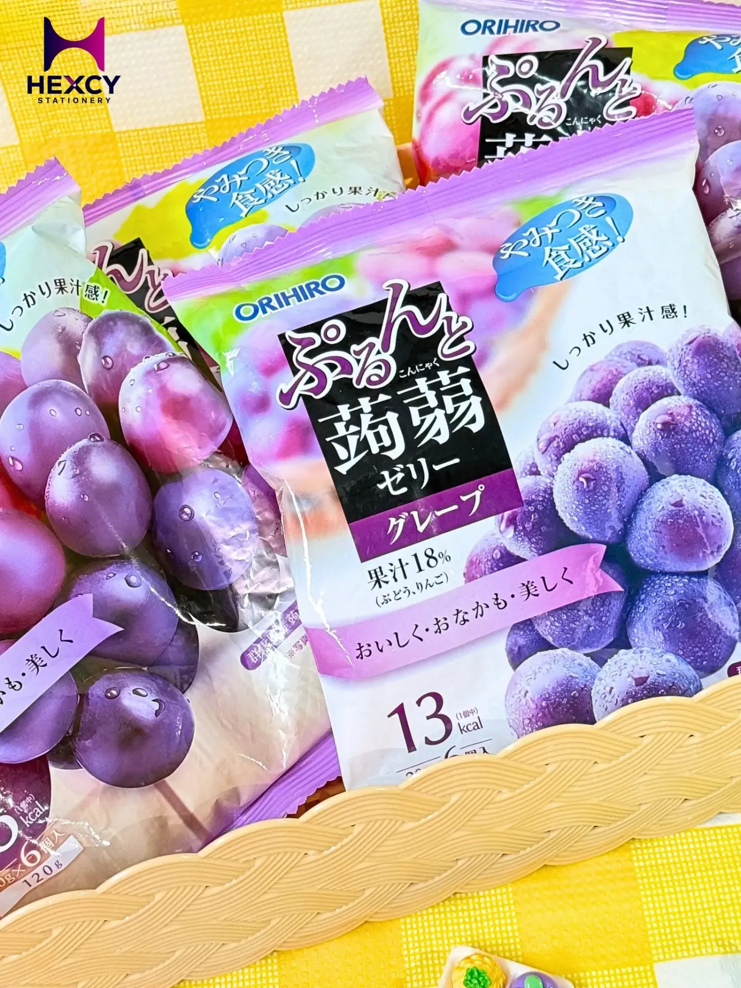 Orihiro Purinto Konjac Jelly (grape)