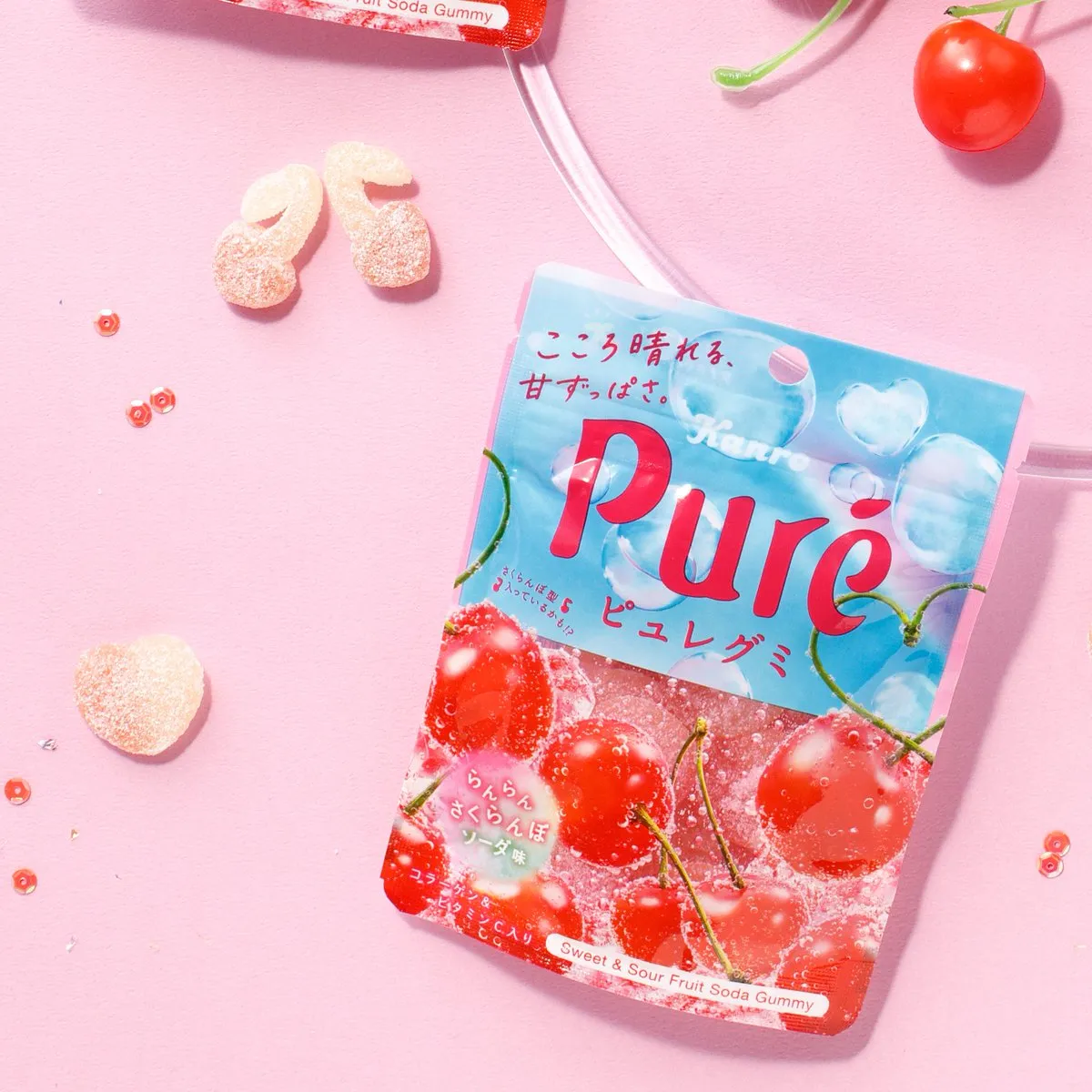 Kanro Puré Gummy (sweet & sour)