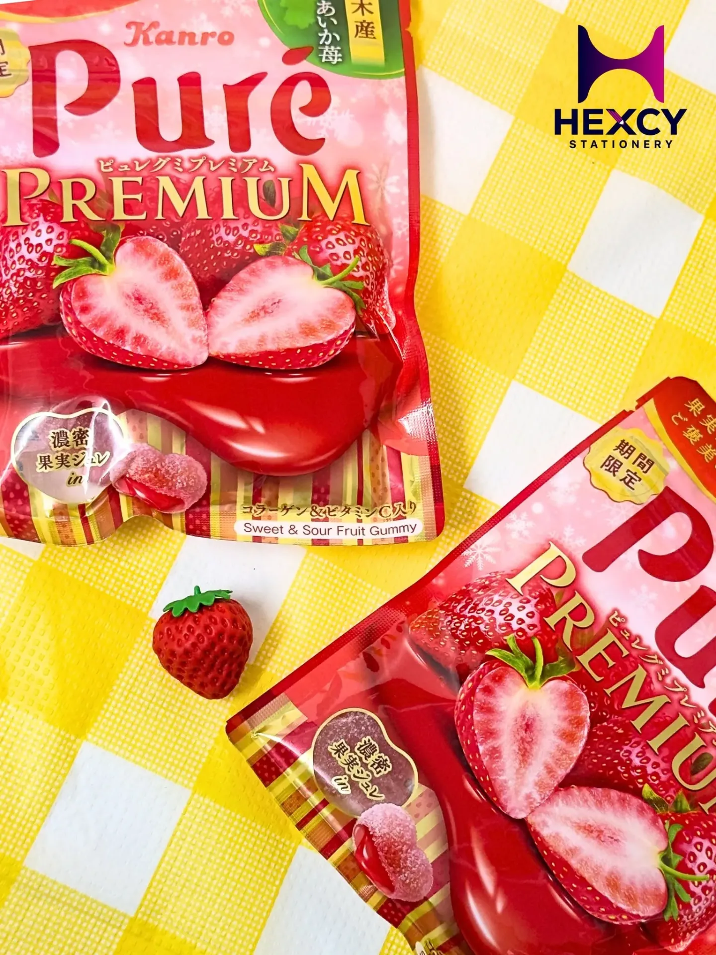 Kanro Puré Premium  Strawberry