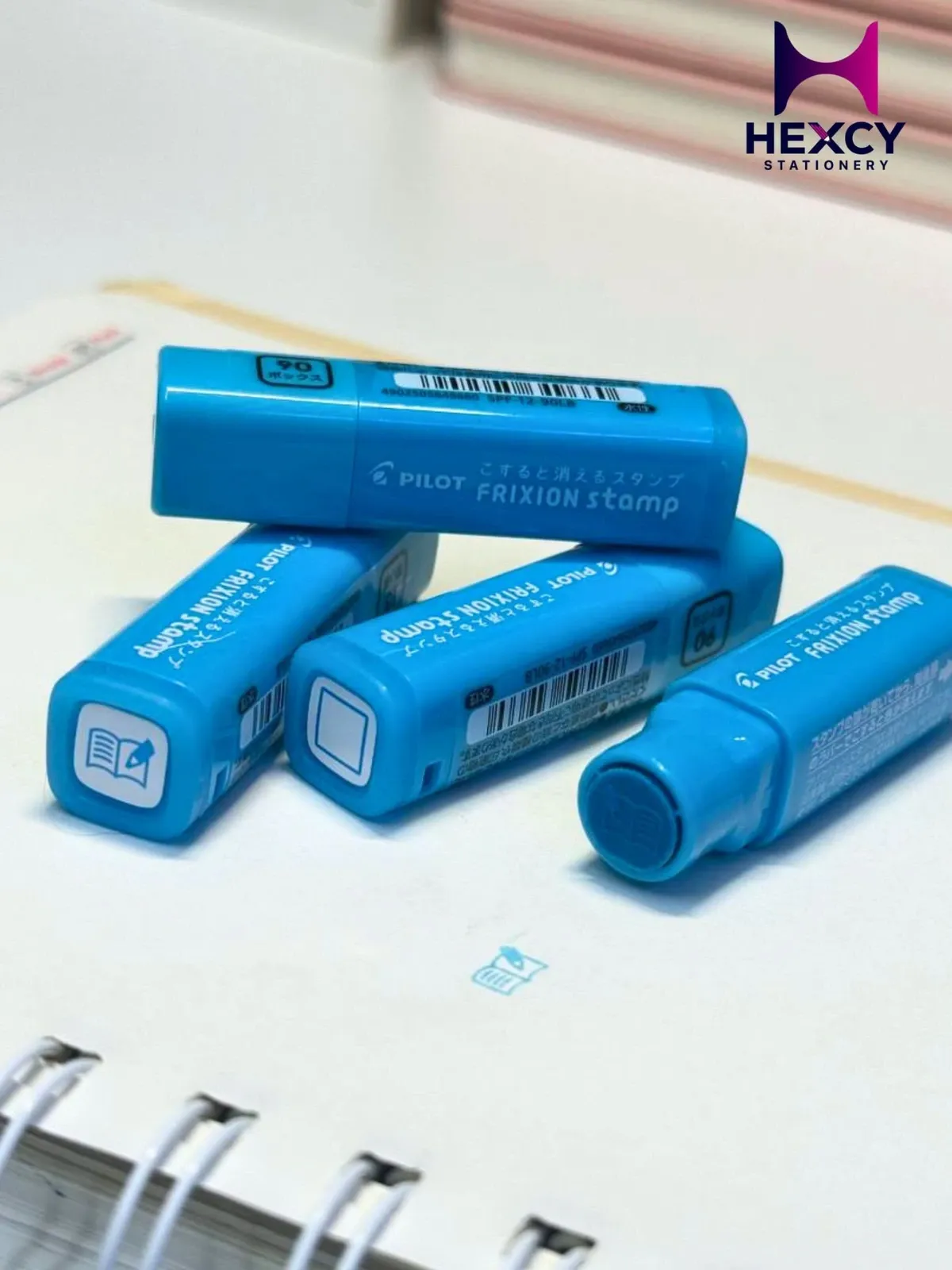 Pilot Frixion Stamp Erasable ink Blue