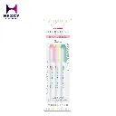 Zebra Mildliner, Lightly Fluorescent, 3-Color Set (WKT7-3C-N)