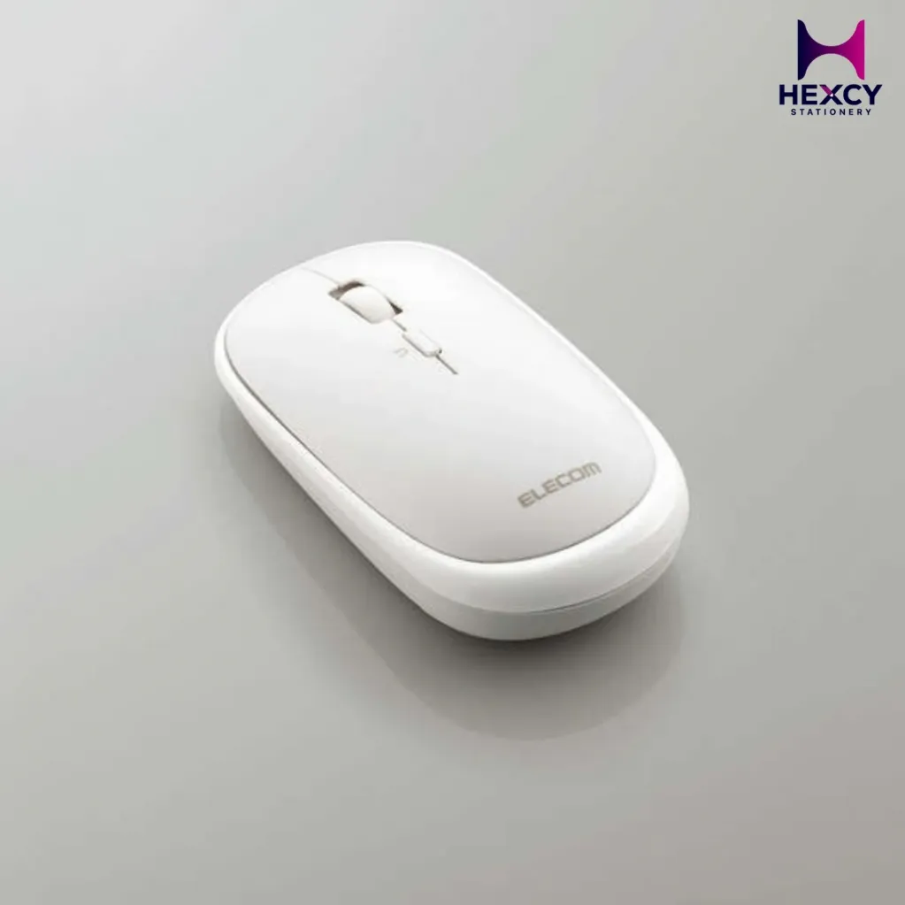 Elecom Slint M-TM10BBWH/EC Wireless Bluetooth Silent Mouse (Presentation Mode / Slim Design)