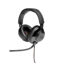 JBL QUANTUM 200 Gaming Headset, Lightweight Over-Ear Headphones, Flip Up Mic, DISCORD Certified, 3.5mm Audio Connection, PC Splitter Included