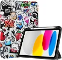 ProCase iPad 11/10th Generation Case for iPad (A16) 11 Inch 2025/10.9 Inch 2022 A2696 A2757 A2777 Pen Holder Shockproof Trifold Stand Smart Cover