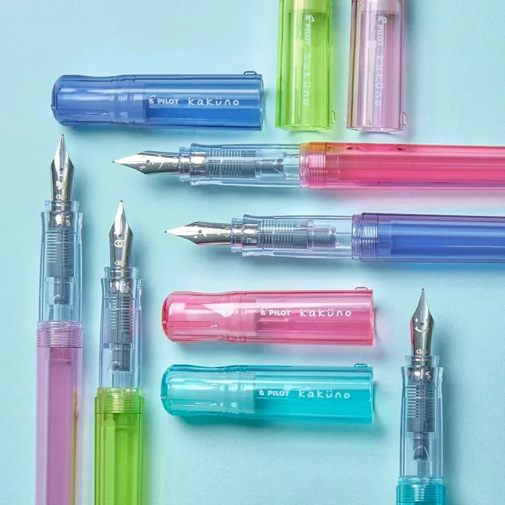 [FKA-1SR-KGP-F] Pilot Kakuno Fountain Pen F,FAMILY SERIES (Girl pink,)