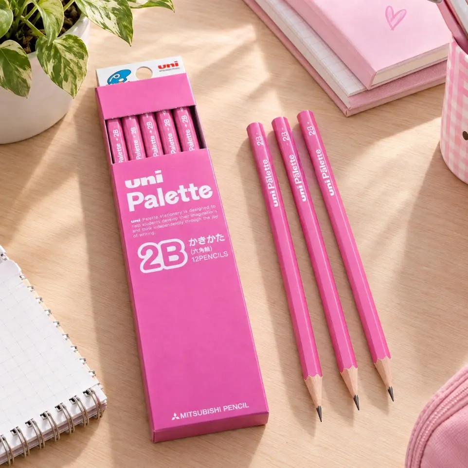 Uni Palette 12 Pcs 2B Pencil