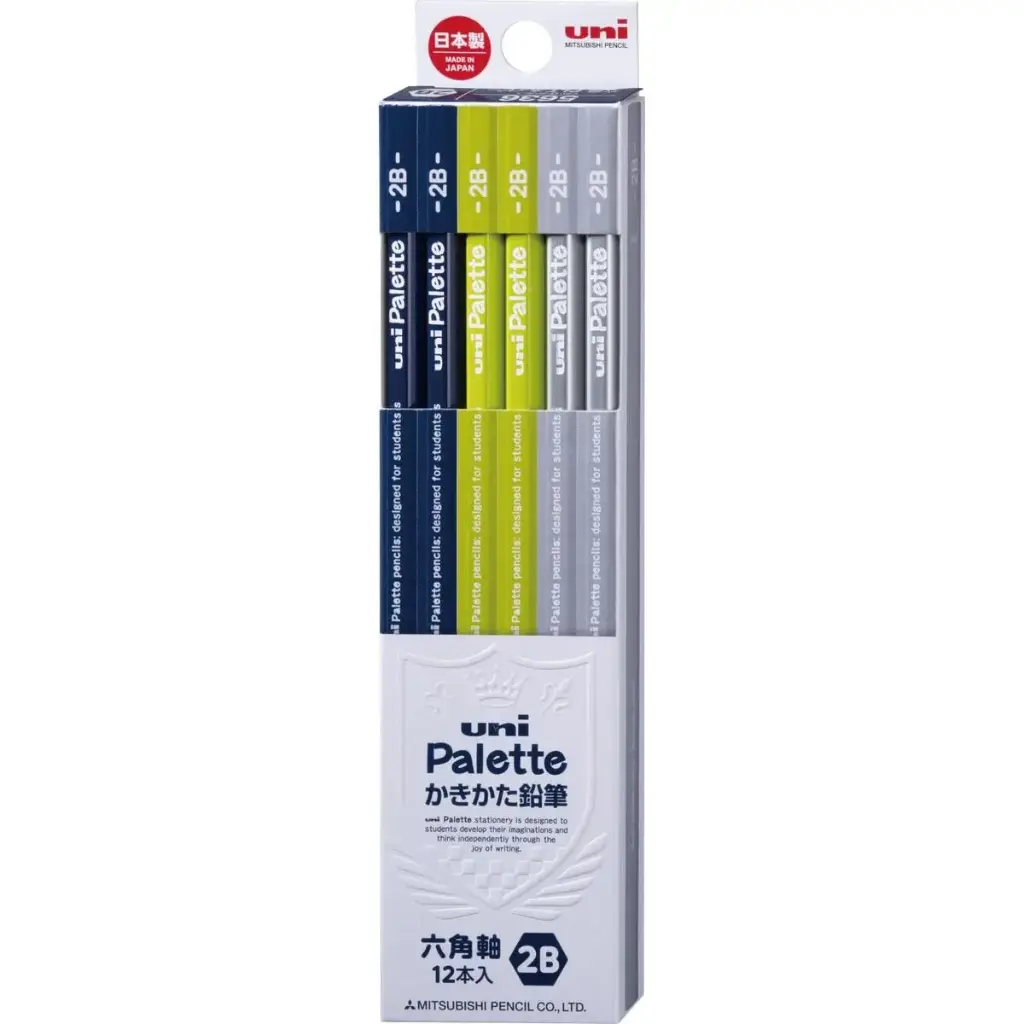 Uni Palette 12 Pcs 2B Pencil