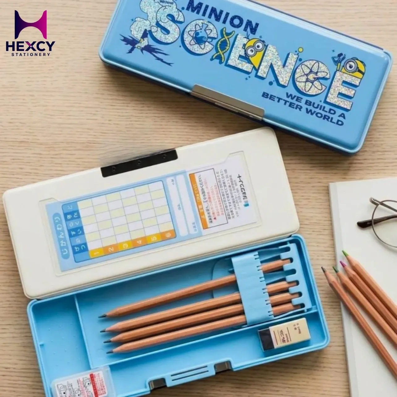 Sunstar Stationery Minion Pen Case, Plastic, Carapale S1033026