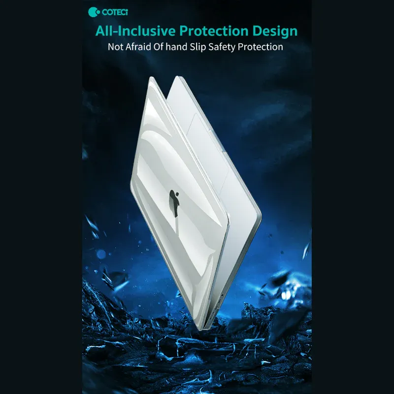 COTECI Universal Crystal Macbook Case Macbook Neo 13", Transparent
