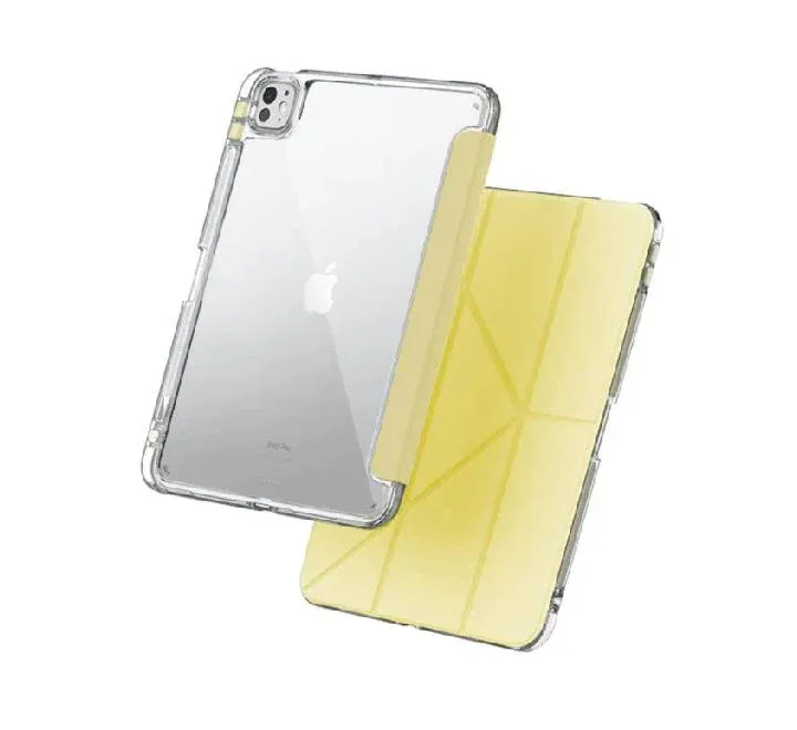 Mutural Clear Pro Folio Case for iPad M5-M4 Pro 11"