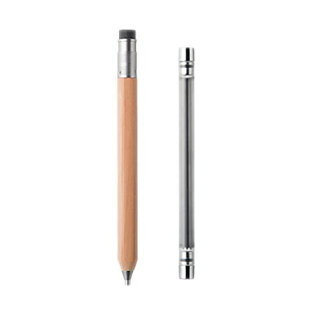 [NBD12A1S] Muji Wooden barrel 2mm lead mechanical pencil HB