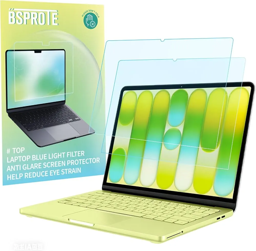 Blue Light Blocking Anti-Glare 13" Macbook Neo Protective Film 2026 A3404 Anti-Bubble Anti-Glare HOGOTECH
