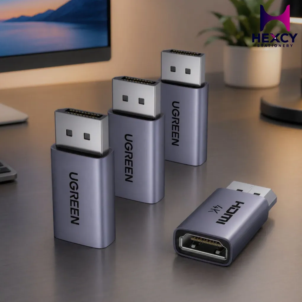 UGREEN DisplayPort to HDMI Converter Adapter (4K@30Hz / 4-Pack)