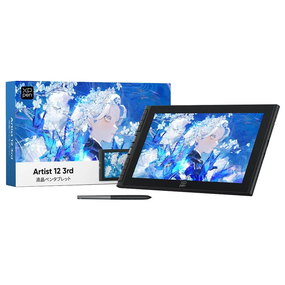 XP Pen Liquid Tablet Artist 12 3rd X4 Chip Equipped Pen LCD Pen Tablet