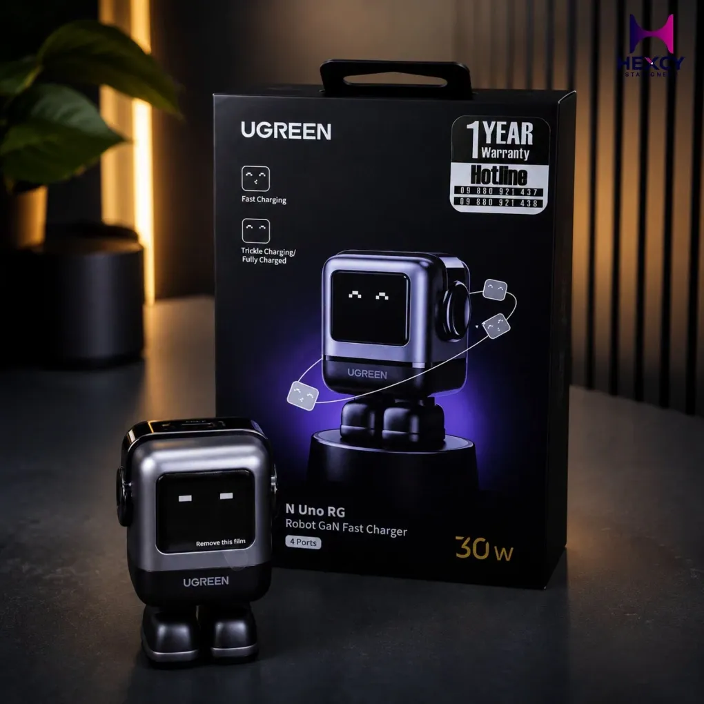 [550100216] Ugreen Uno RG 30W 2 Pin GaN Fast Charger