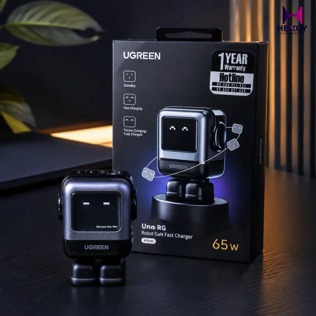 [550100082] Ugreen Uno RG 65W 2Pin GaN Fast Charger