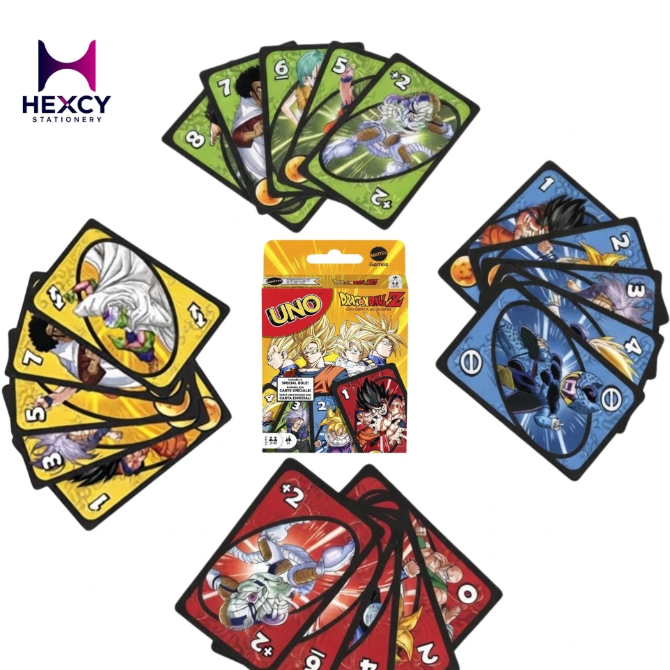 Mattel Games UNO Dragon Ball Z Card Game Party Game, 2 to 10 Players, Ages 7 and Up, HGJ78