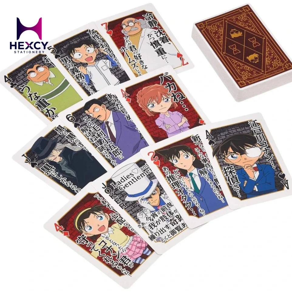 ENSKY Detective Conan Famous Quote Playing Cards, For Ages 6 and Up