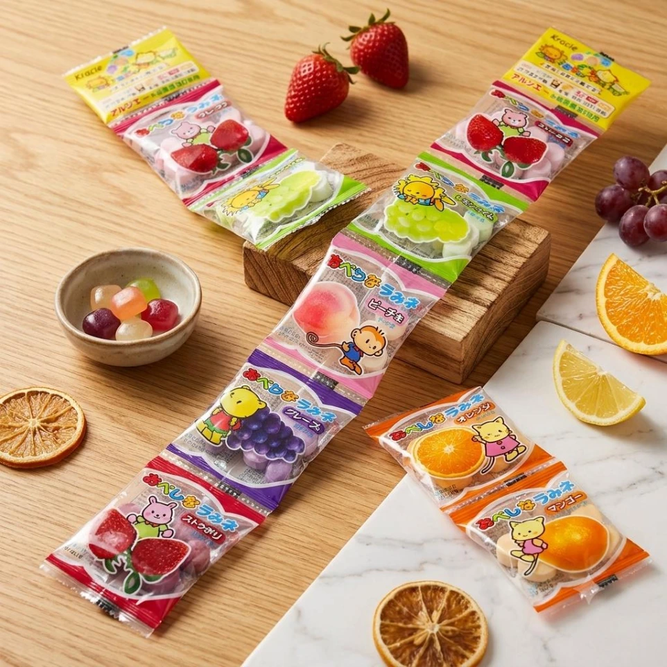 Assorted fruit candy