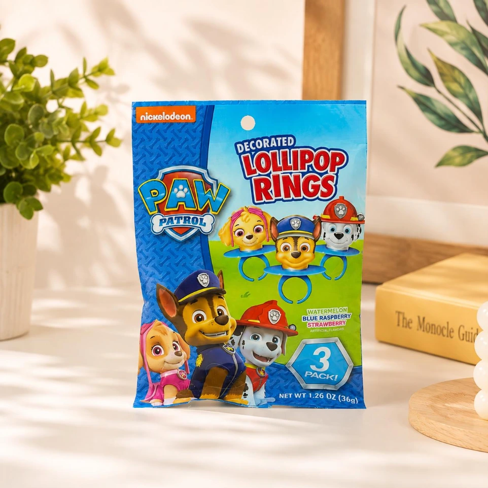 nickelodeon Decorated Lollipop Rings
