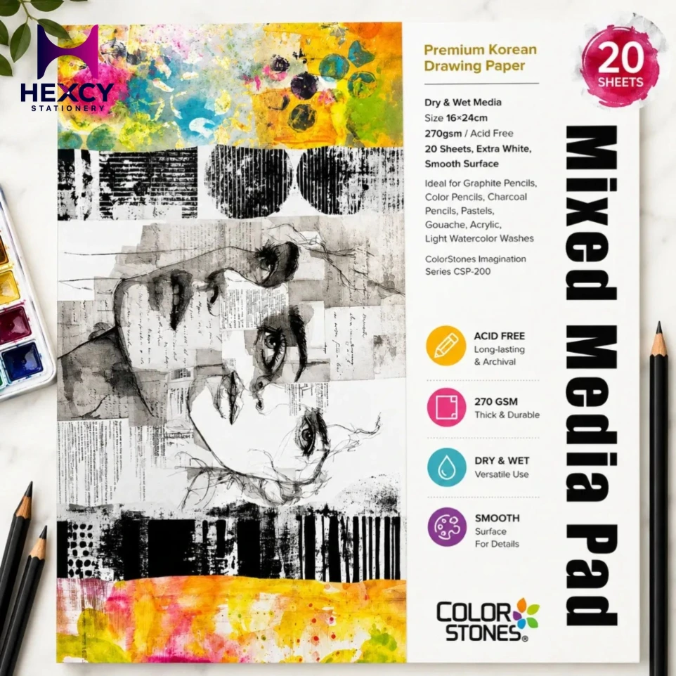 [CSP-100] Mixed Media Pad (CSP-100)
