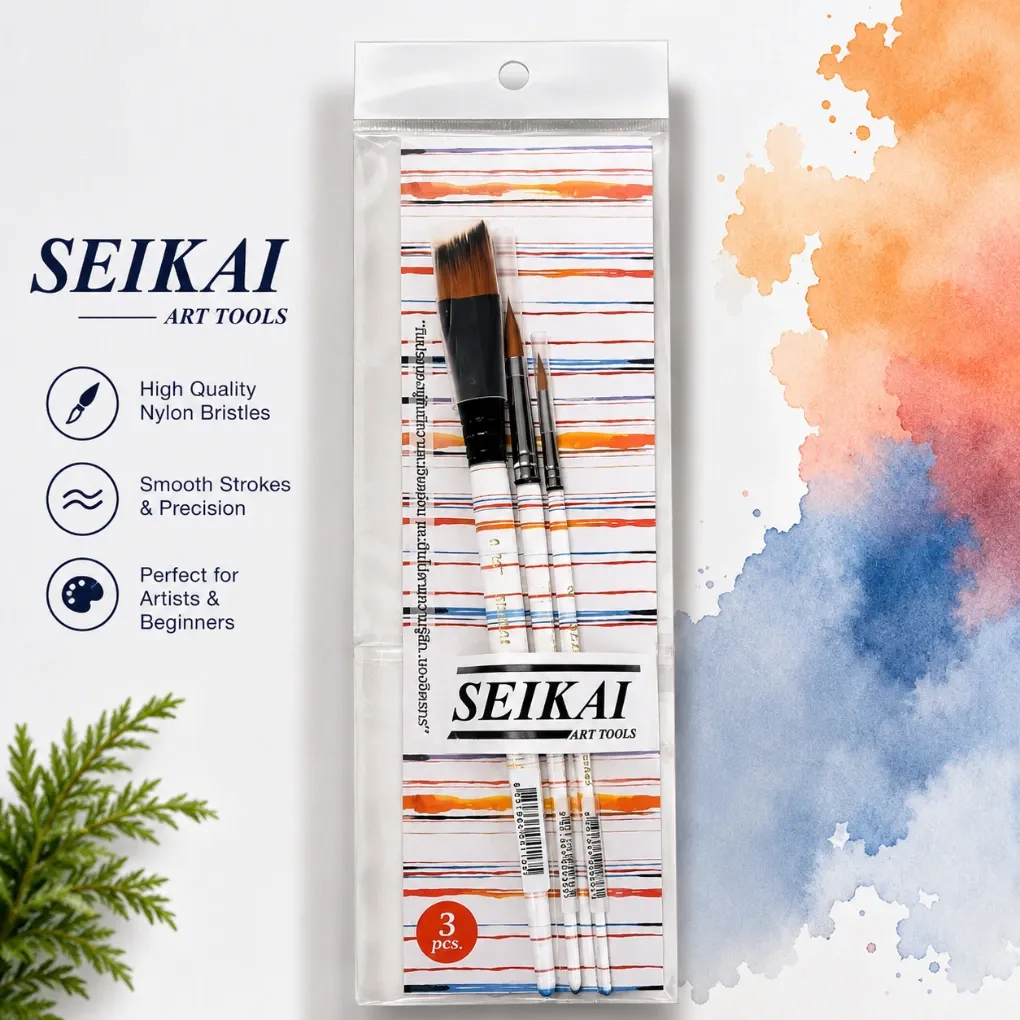 SKIKAI Water Color Brush (3)pcs