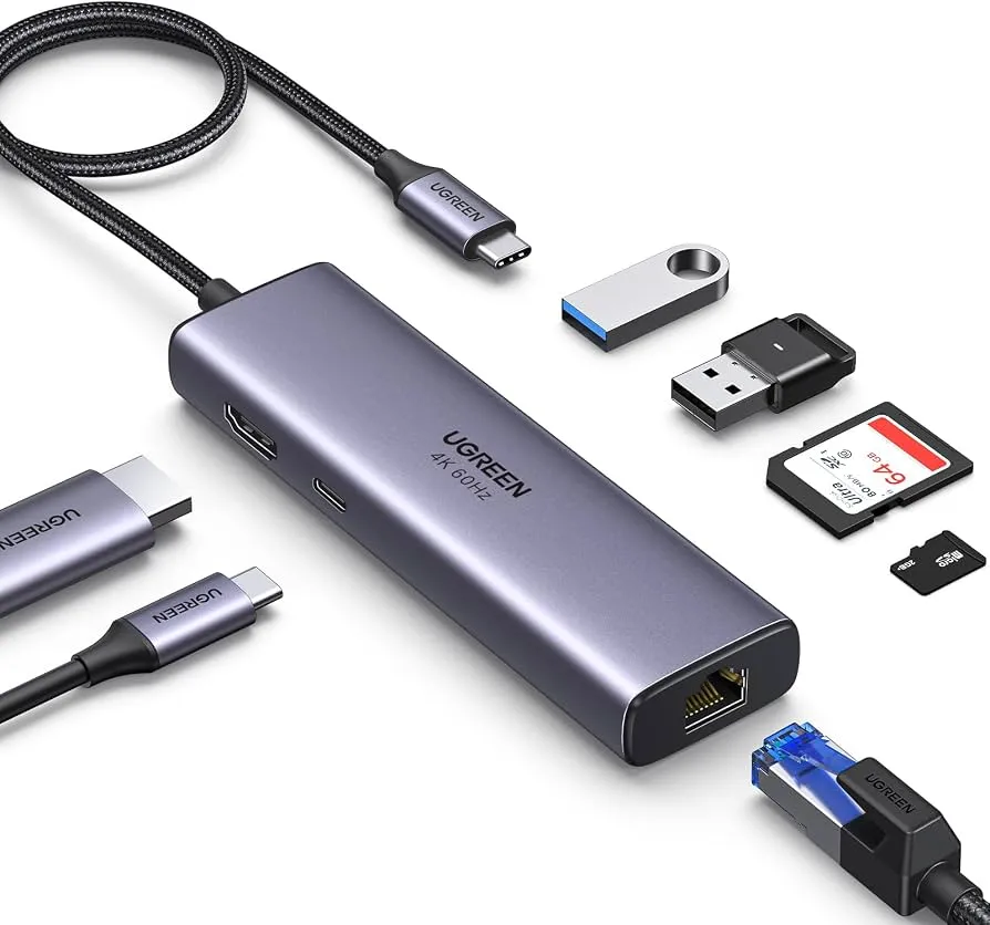UGREEN Revodok 107 7-in-1 USB-C Hub (4K@60Hz / 100W PD)